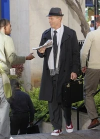 Man Wearing Red ShoesA