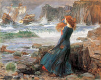 Waterhouse miranda the tempest