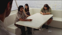Los Seis de Oceanic discuten si deben mentir.
