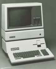 Ein Apple III System, nur der Bildschirm wird in der Serie verwendet
