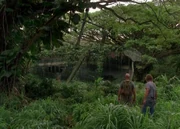 Локк и Сойер приходят к кораблю («»)