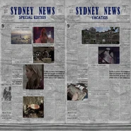 Bodyguard's newspaper