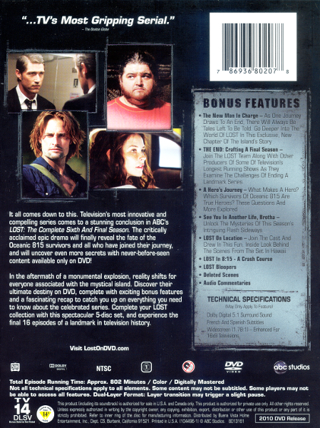 DVDs | Lostpedia | Fandom