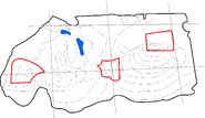 A vector tracing of the EM pocket map