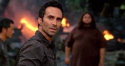 Richard nach der Explosion der 