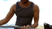 Sayid finds cable