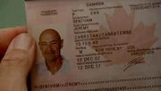 Locke's passport.