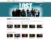 The Lost page on Hulu