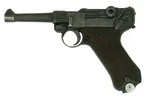 Luger P08 pistol from World War II