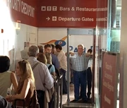 Balcão de informações da Pan Pacific