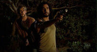 Sayid and Charlie 1x24