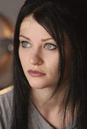 Claire at the tattoo parlor with  