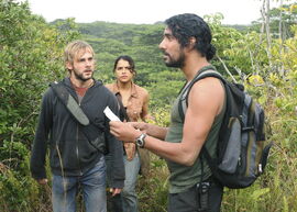 Sayid Ana Charlie jungle 2x16