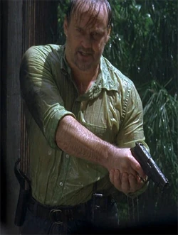 Pickett prepara-se para executar Sawyer ("")