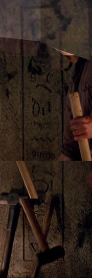A spliced together column from Jughead's chamber in the Tunnels