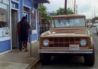  parks his Bronco across from "Hoffs / Drawlar" Funeral parlour  ("")