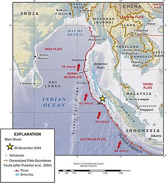 java trench map