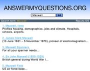 03website searchMaxwell