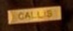 Callis naamplaatje