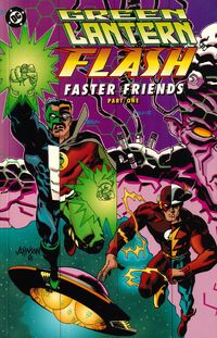 Green Lantern Flash Faster Friends 1 cover