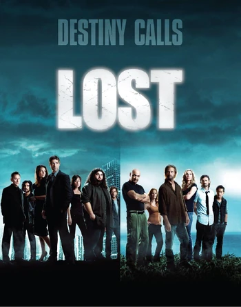 Постер пятого сезона сериала Lost