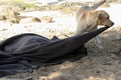  zieht die Decke weg.