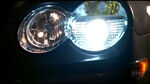front headlight close-up