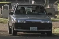 Locke and  arrive at Anthony Cooper’s funeral. The Toyota Camry has a different license plate in "" than it did in "".