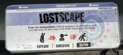 Lostscape boarding pass