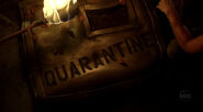 Quarantine on the Hatch Door.