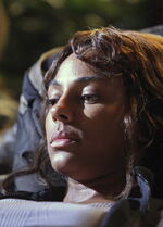 Naomi rests after her surgery from 