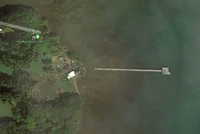 As seen on Google Earth