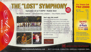 Lost Symphony mailer