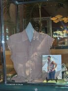 Jack's shirt from Season 1. Picture in the ABC Commissary at Disney's Hollywood Studios