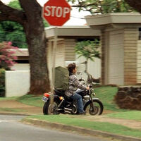 David leaves his family