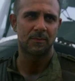 Omar stands on the deck of the 