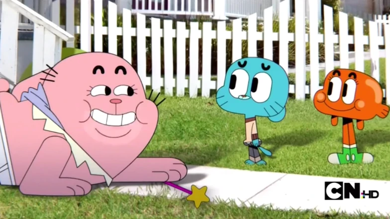fantastico mondo del disegno di penny di gumball