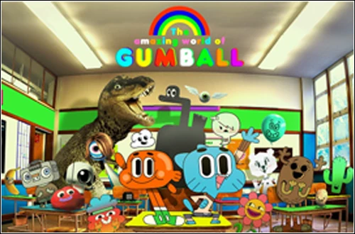 fantastico mondo di gumball umano
