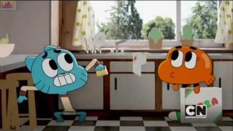 Lo straordinario mondo di Gumball-Clip il DVD