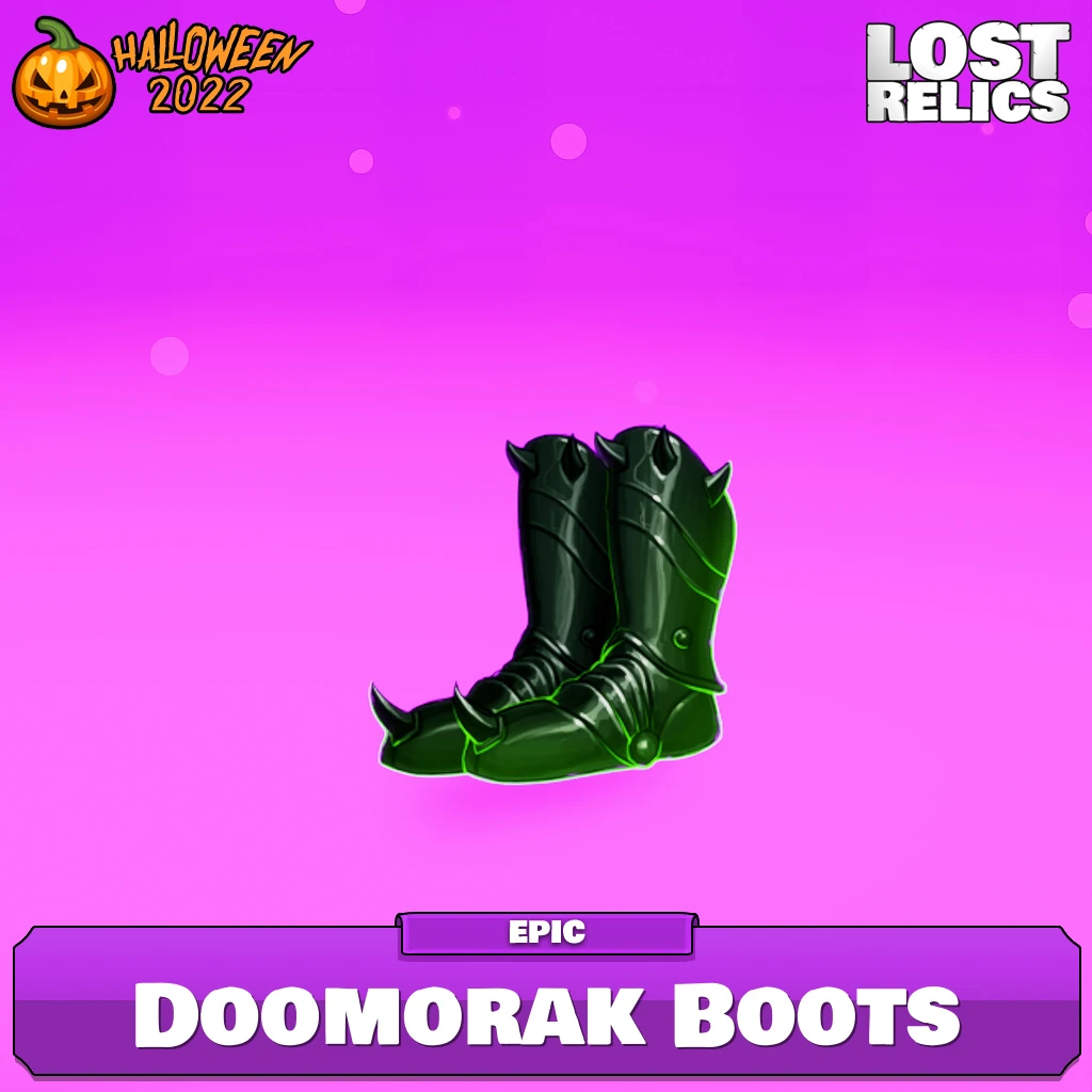 Doomorak Boots Lost Relics Game Wiki Fandom