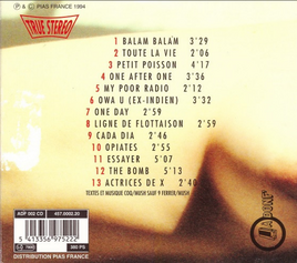 Back of the album