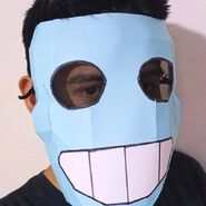 Him with OC mask