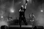 Picture of Iván Muñoz, when performing live.