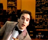 The person on the right in the music video.