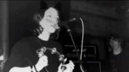 Image of Rachel Goswell from the group Slowdive, used by Mysterious Voice.