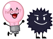 An image of Hewwo and Uni from TROC, who are characters Uni played as.