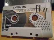 The tape the song was on.