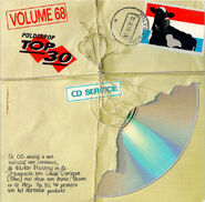 Front cover of Polderpop Top 30 Volume 68 (where the artist of the song was found).