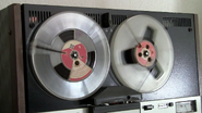Image of the Sone open reel deck associated with the song.