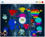 Captured image of the project (before the start).